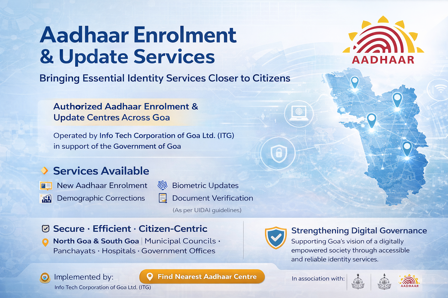 Aadhaar Enrolment & Update Services